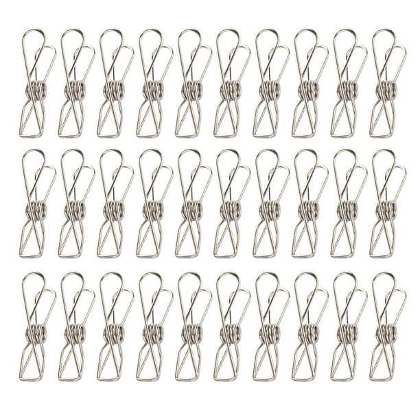 Clips Peg Steel Metal Clip Multi Clothes Clamps Organizer Closet Cord