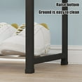 thumbnail image 5 of Oggfader 4 Tier No Drill Shoe Rack Black - Space Saving, Easy Install, Moisture Proof for Small Apartment Entryway, 5 of 6