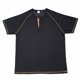 thumbnail image 4 of pstuiky camisetas de hombre, Hombre Ocio Cultivarse Uno Mismo Color Sólido Inserción de Hombro Cuello Redondo Manga Corta camisetas de hombre l, 4 of 8