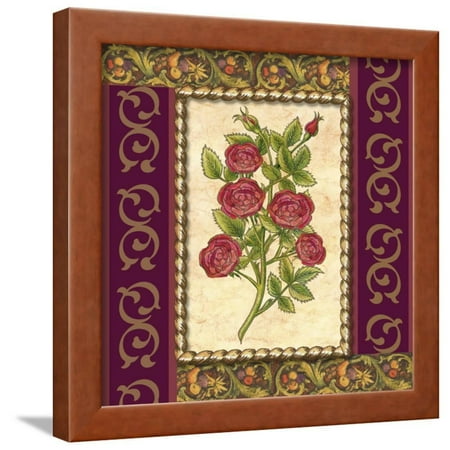 Art Com Victorian Print - Victorian Floral IV Framed Print Wall Art By Louise Max