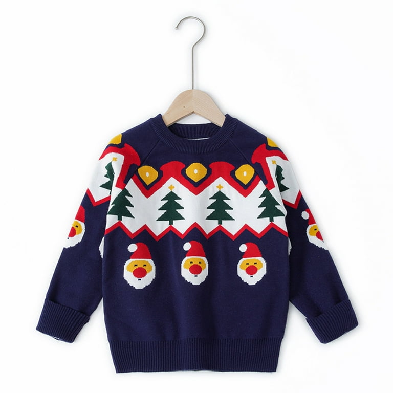 PMUYBHF Winter Jacket Boys 4T Christmas Sweater for Toddler Baby