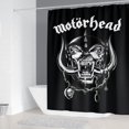 thumbnail image 2 of Juego de cortinas de ducha de Halloween, juego de decoraciones de baño de Halloween de 71 x 71 pulgadas, cortina de ducha con tapete, tapa de inodoro, tapete de baño, decoración de baño de Halloween c, 2 of 5