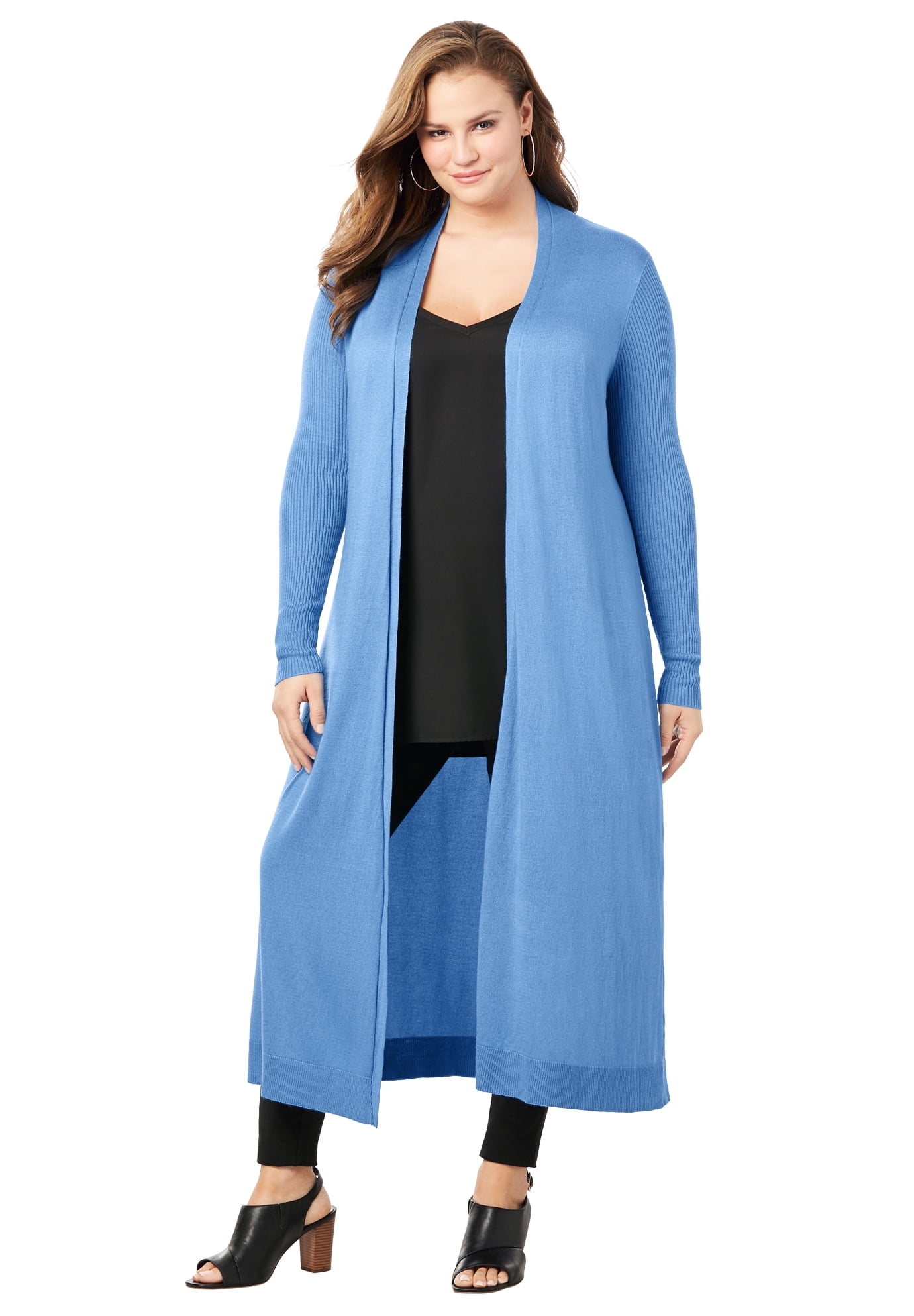 plus duster cardigan
