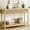 Natural, variant on Lulive 51" Fluted Console Table for Entryway, Entryway Table with 3 Wooden Drawers, Farmhouse Behind Sofa Table for Living Room, Hallway, Couch, Foyer