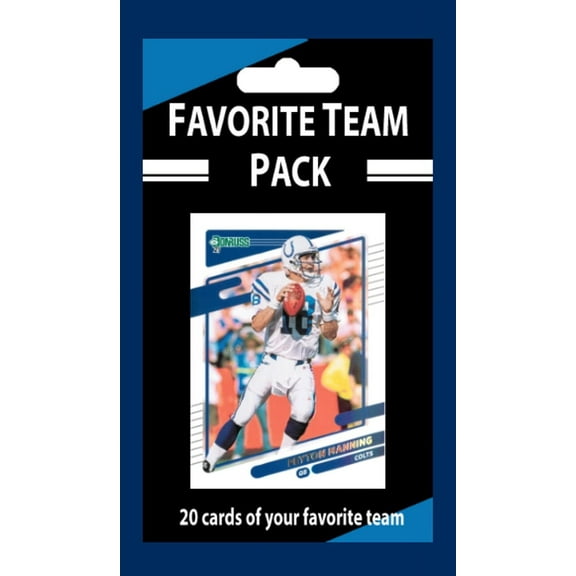 20 Card Team Pack Colts Peyton Manning 2024 2023 Score Donruss