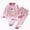 H234-Pink, variant on TOWED22 Toddler Baby Girl Boy Fall Winter Outfits 2 Piece Long Sleeve Pullover Sweatshirt and Joggers Pants Set Cute Print Clothes Clothing(Light Pink,18-24 M)