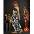 thumbnail image 4 of HAPPY BAY Women's Beachwear Summer Beach Wrap Bathing suit Halloween Costumes Bikini Wraps Swimsuit Sarong Skirt Swim Cover up Coverups for Women One Size Allover Skulls, Black, 4 of 5