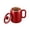 Red, variant on Multi-Function Portable Electric Stewing Cup, 27 oz 6-in-1 Mini Electric Cooker with 304 Stainless Steel Liner, 12h Keep Warm Timer Cup for Soup, Porridge, Rice, Tea, Oatmeal, Office Dorm Travel
