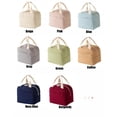 thumbnail image 2 of Lunch Box for Women Insulated Lunch Bag Corduroy Lunch Tote Bags Leakproof Cooler Lunch Case for Travel Work Picnic/Beige, 2 of 8