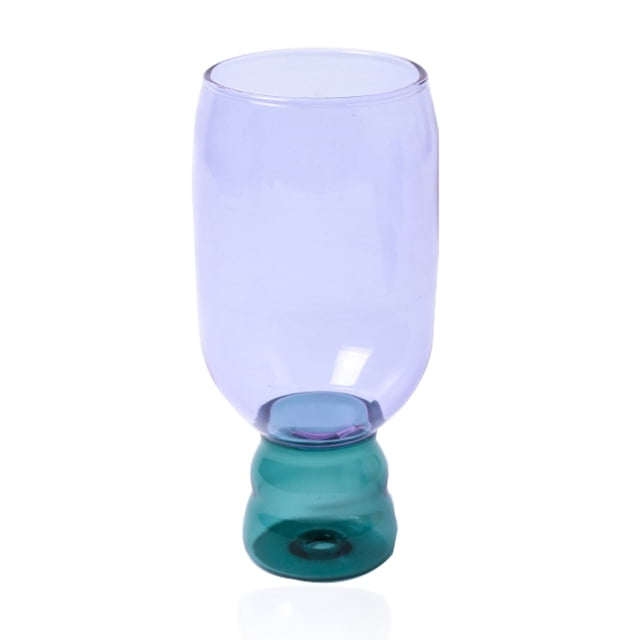 Taza de helado de cristal para bebidas multicolor, tazas de postre de cristal para ensalada de frutas o pudín, 350ML