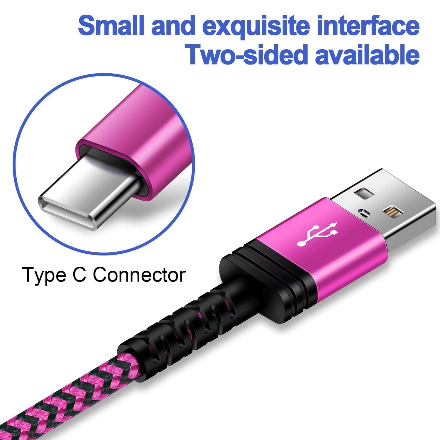 Durcord 100W USB C To USB C Cable, 2Pack 10ft Fast USB Type C To Type C Fast Charger Charging Cable, USB C Cord Cable Nylon Braided Compatible With IPhone 15