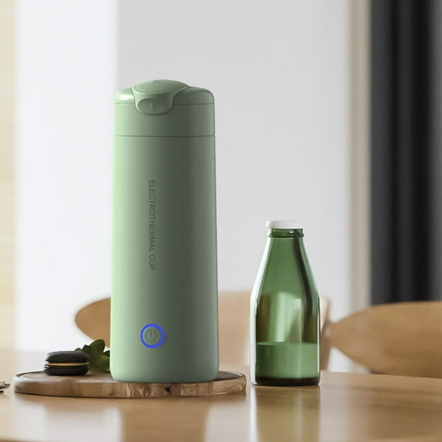 Portable Electric Kettle,Portable Electric Heating Water Smart Heating Water Bottle Mini Electric Heating Bottle Built for Professionals