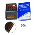 thumbnail image 1 of Solar Charge Controller PWM 10A 12V Solar Panel Battery Control Adapter Black, 1 of 8