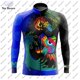 thumbnail image 3 of Conjunto de maillot de ciclismo del equipo Pro México, ropa de ciclismo de montaña de manga larga, ropa transpirable para ciclismo de montaña para hombre, 3 of 5