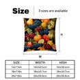 thumbnail image 5 of Thanksgiving Fruits Luxurious Velvet Throw Covers Pillow Inserts - Set of 2 Throw Pillows with Unique Patterns - 16x16, 18x18, 20x20 Inches for Home Decor and Gifts, 5 of 6