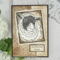 thumbnail image 2 of Woodware Fond de Texte Clair Simples 4 en x 6 en Tampon, 2 of 6