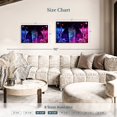 thumbnail image 4 of Elephant Stock Party Cocktails Wall Art - Horizontal Canvas Wall Art - Dining Room Wall Decor - Food And Drink Canvas - Black And Purple Decor - 36" x 24", 4 of 8