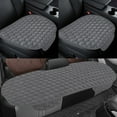 thumbnail image 3 of Clearance Cushion for Car Hwkond Car Seat Cushion Winter Plush No Backrest No Binding Warm Cushion Car Cushion 3pc, 3 of 5