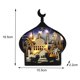thumbnail image 2 of Islámico Eid musulmán castillo de madera tallado adorno de mesa luces Yuyangstore Lámpara de Ramadán Mubarak, 2 of 8