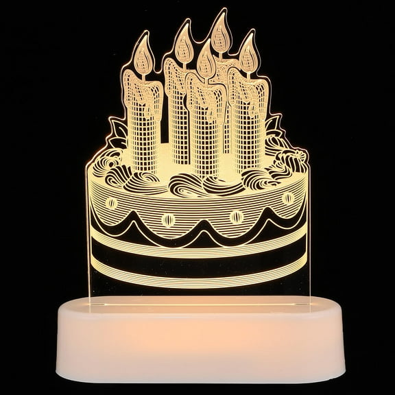 MLINS LED Birthday Candles Cake Ornament Cake Decoration Happy Birthday Gift