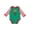 Green and Red, variant on Inktastic Labrador Chocolate Lab Boys or Girls Long Sleeve Baby Bodysuit