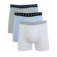 thumbnail image 4 of GBH Mens Soft Cotton Stretch Boxer Briefs Underwear (3-Packs), 4 of 8