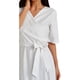 thumbnail image 4 of Vestido de lino Roman Fashion /Juvenil, 1076 (Blanco) blanco G Roman Fashion V-ST-1076-BLANCO, 4 of 6