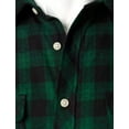 thumbnail image 3 of Camisa De Franela A Cuadros Para Hombre Casual Y Elegante, 3 of 6