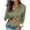 #0809Green, variant on Polka Dot Satin Shirt for Women Long Sleeve Button Down Blouse with Collar