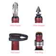 thumbnail image 4 of Kato Wine Bottle Opener Set 5 Pcs – Corkscrew, Stopper, Aerator Pourer, Foil Cutter, Drip Ring, 4 of 7