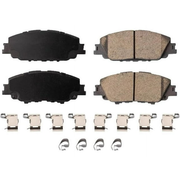 Front Brake Pad Set - Compatible with 2019 - 2023 Toyota Corolla 2020 2021 2022