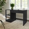 thumbnail image 5 of Martha Stewart Home Office Modular 2 Tier Bookshelf in Black, 5 of 11