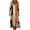 Black, variant on Women's Long Dress Flowers Bohemian Style Maxi Dress V-Neck 3/4 Sleeves Summer Vintage Tunic Beach Dress