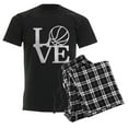thumbnail image 6 of CafePress - Love Basketball Men's Dark Pajamas - Men's Dark Loose Fit Cotton Pajama Set, 6 of 7