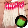 thumbnail image 4 of 10 Pcs 8cm Pêche Lumineuse luya Appât Aiguille Forme Poulpe Calmar Appât Mou, 4 of 8
