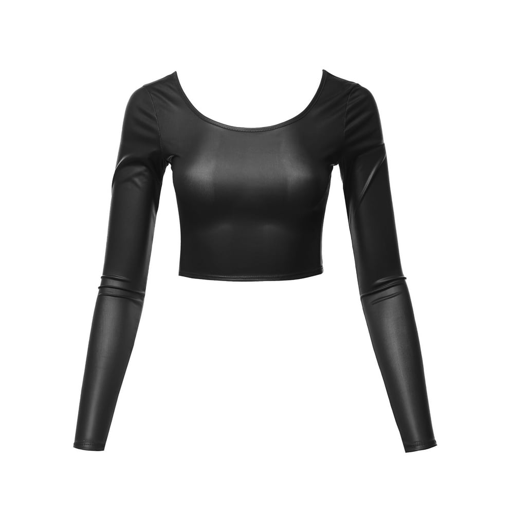 long sleeve scoop neck top