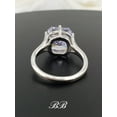 thumbnail image 3 of 10mm Purple Crushed Ice Radiant Cut, 6-Prong Solitaire Statement Ring, 5A Quality Cubic Zirconia, Sterling Silver, 3 of 3