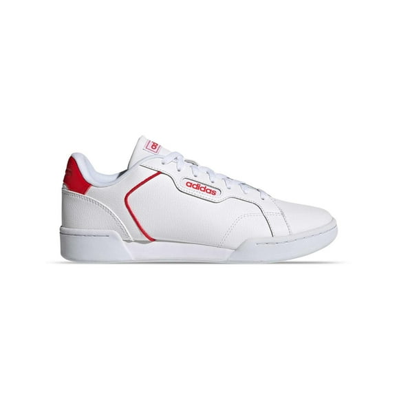 Tenis Adidas Roguera Hombre Moda Casual Caminar Blanco FY8636
