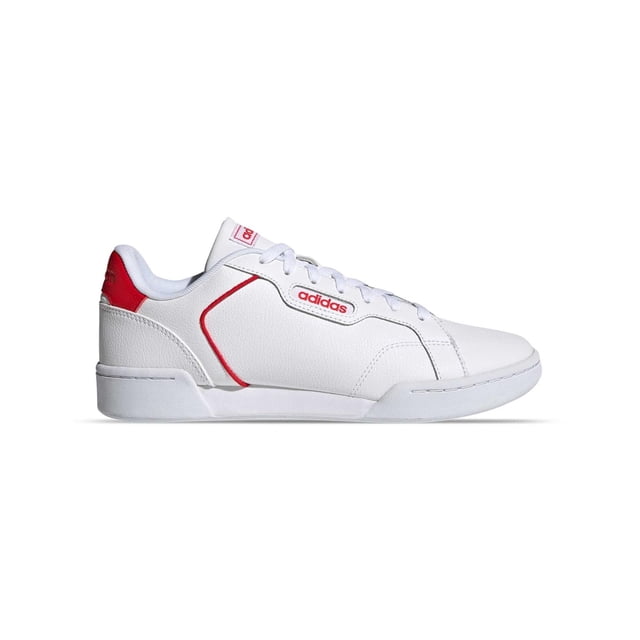 Tenis Adidas Roguera Hombre Moda Casual Caminar Blanco FY8636