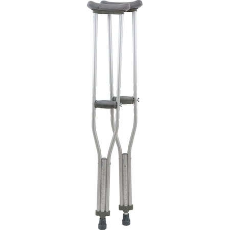 Viverity Aluminum Adult Underarm Crutches, MCC-517-A