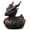 Black, variant on KGJQ Dark Fantasy Dragon Collectible Duck, Gothic Resin Dragon Statue for Home Decor, Hand-Painted Mythical Dragon Figurine, Medieval Fantasy Collectible Ornament for Shelf Desk Bookshelf