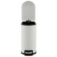 thumbnail image 3 of happimess Roland 10.6-Gallon Step-Open Trash Can, Cotton White, HPM1010C, 3 of 10