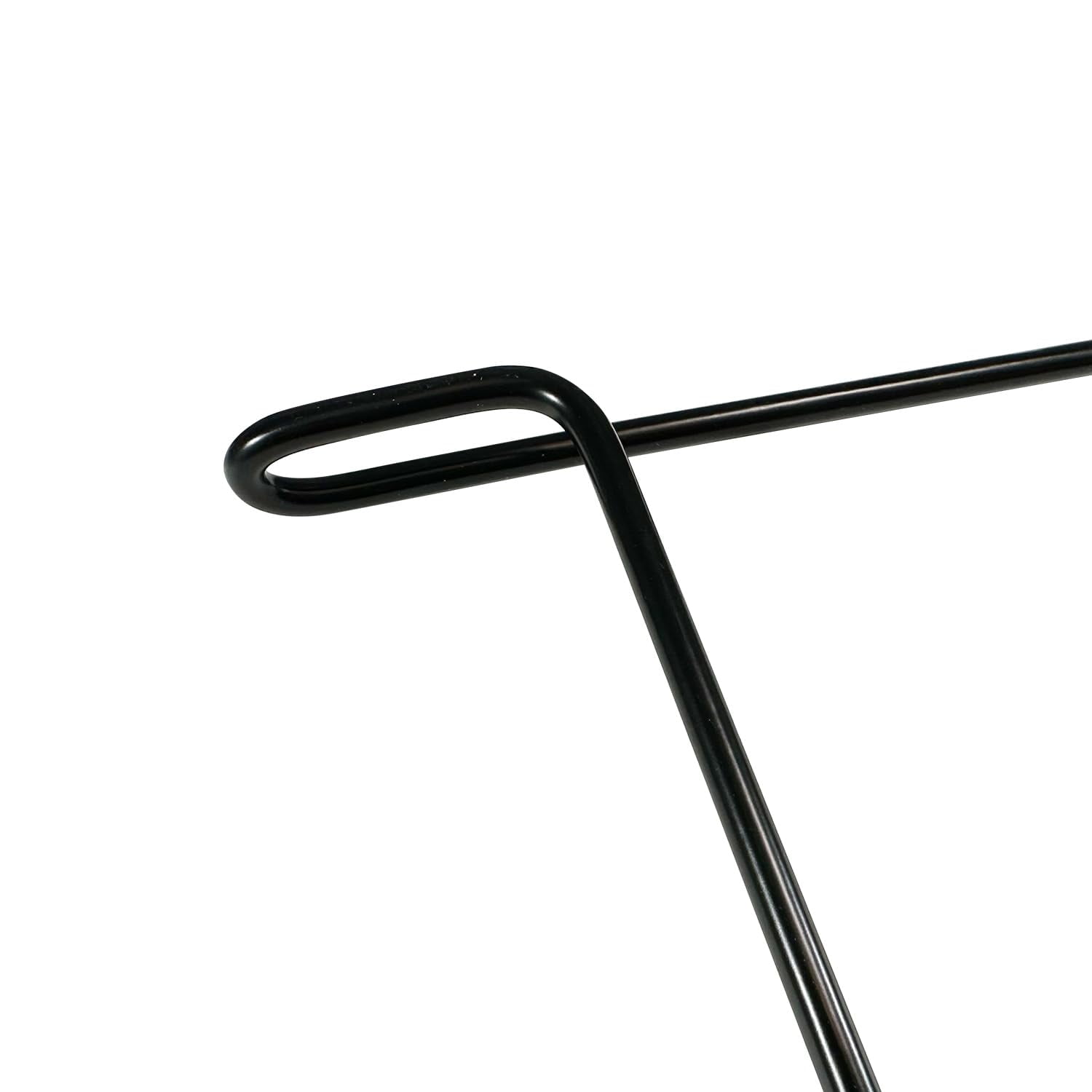 BST BSSP Set of 2 24" x 21”Black Stainless Steel Mud Flap Anti-Sail Bracket - Hold Down Anti-Sail Straight Mud Flap Bracket, for Trucks and Trailers