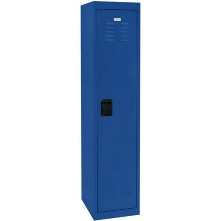 Sandusky 1-Tier Welded Steel Storage Locker, 66"H, Blue