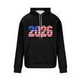 thumbnail image 4 of Handshe Men's Hoodie, Fashion Print Pullover with Long Sleeves and Drawstring Hood for Daily Casual Wear, 4 of 5