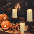 thumbnail image 3 of Velas LED sin llama Lamp KunSwenn, temporizador remoto, 6 unidades, 3 of 7