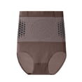 thumbnail image 5 of jobturf 3 Pack Plus Size Shapewear Tummy Control Cut Out Breathable Underwear for Women High Waisted Postpartum Body Shaper Hipster Panties Size M, 5 of 7