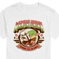 thumbnail image 3 of Star Wars - The Mandalorian Mando Collegiate - Men's Short Sleeve Graphic T-Shirt, 3 of 5