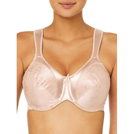 

Bali Women s Satin Tracings Minimizer Bra Style DF3562