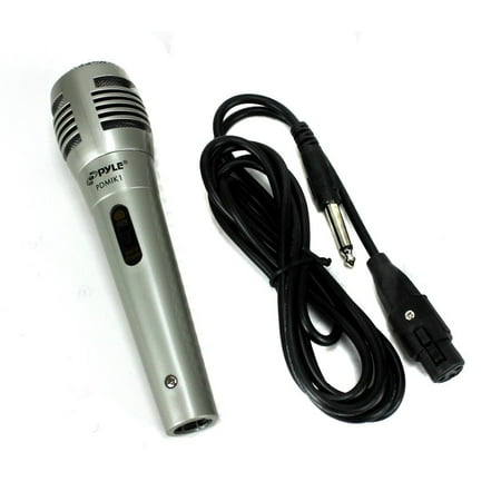 Pro Co Ameriquad Microphone Cable - PYLE Pro PDMIK1 Professional Moving Coil Dynamic Handheld Microphone Mic + Cable